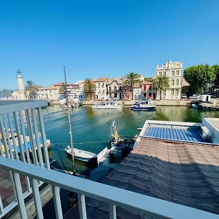 Terrasse Du Port -appartement 2 Avec Vue Sur Le Canal *
