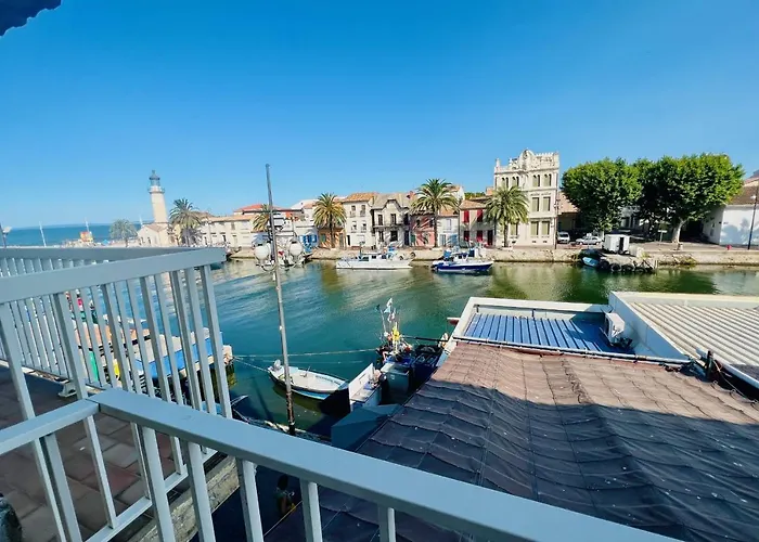 Terrasse Du Port -appartement 2 Avec Vue Sur Le Canal *